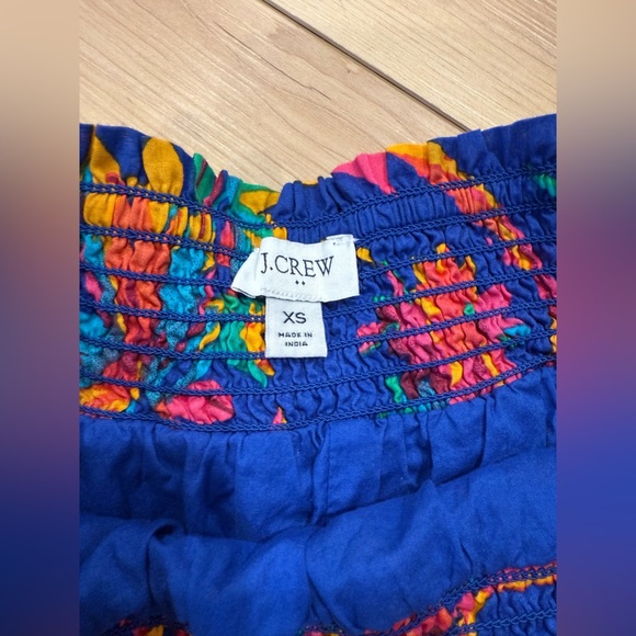 J. Crew Vibrant Floral Women's Skort - Picture 3 of 7